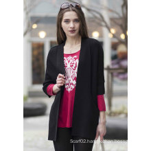 Ladies′ Cardigan Cashmere Sweater (1500002091)